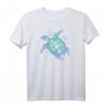 Ozean Tauchen T-Shirt mit Tribal Schildkröte – Perfektes Geschenk für Taucher, Apnoe- und Scuba-Diver, Männer, Frauen & Kinder
