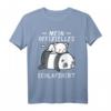 Lustiger Panda Katze Schlafanzug, Nachthemd & Pyjama - Originelle Schlafbekleidung für Damen, Herren & Teenager, Perfekt als Geschenk