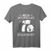 Lustiger Panda Katze Schlafanzug, Nachthemd & Pyjama - Originelle Schlafbekleidung für Damen, Herren & Teenager, Perfekt als Geschenk