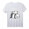 Lustiger Panda Katze Schlafanzug, Nachthemd & Pyjama - Originelle Schlafbekleidung für Damen, Herren & Teenager, Perfekt als Geschenk