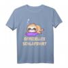 Faultier Schlafshirt - Lustiges Schlaf- und Pyjama-Shirt für Damen, Herren & Kinder als Geburtstags- oder Weihnachtsgeschenk