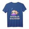 Faultier Schlafshirt - Lustiges Schlaf- und Pyjama-Shirt für Damen, Herren & Kinder als Geburtstags- oder Weihnachtsgeschenk