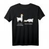 Lama Schlaf T-Shirt – Lustiges Geschenk für Morgenmuffel, Langschläfer & Schlafliebhaber zu Weihnachten & Geburtstagen