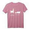 Lama Schlaf T-Shirt – Lustiges Geschenk für Morgenmuffel, Langschläfer & Schlafliebhaber zu Weihnachten & Geburtstagen