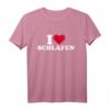 Ich liebe Schlafen T-Shirt – Bequeme Kleidung für Schlafliebhaber, Müde & Entspannte, Perfekt für Relax und Ruhe