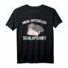 Faultier Mein Offizielles Schlafshirt - Lustiges und Bequemes Schlafoutfit für Frauen, Männer und Kinder als Geschenk für Faultier-Fans