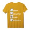 Essen Schlafen Anime Wiederholen T-Shirt - Lustiges Otaku Japanisches Graphic Shirt für Anime Fans & Geschenkideen