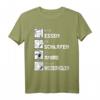 Essen Schlafen Anime Wiederholen T-Shirt - Lustiges Otaku Japanisches Graphic Shirt für Anime Fans & Geschenkideen