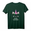 Mamas Schlafshirt mit Einhorn Katze - Süßes Schlaf-T-Shirt für Muttertag, Langschläfer & Schlafmützen