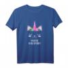 Mamas Schlafshirt mit Einhorn Katze - Süßes Schlaf-T-Shirt für Muttertag, Langschläfer & Schlafmützen