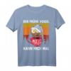 Der frühe Vogel kann mich mal Eule mit Schlafhut und Kaffee - Witziges T-Shirt für Spätschläfer, Nachtmenschen und Morgenmuffel