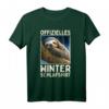 Faultier Offizielles Winter Schlafshirt - Gemütliches Weihnachts- und Schlafshirt für Damen und Herren, Perfekt als Faultier Geschenk zu Weihnachten
