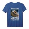 Faultier Offizielles Winter Schlafshirt - Gemütliches Weihnachts- und Schlafshirt für Damen und Herren, Perfekt als Faultier Geschenk zu Weihnachten