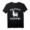 Faultier Alpaka Schlafshirt - Lustiges und Bequemes Nachtshirt für Damen, perfekt für Tierliebhaberinnen & Schlafkomfort