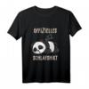 Lustiger Panda Schlafanzug - Bequemes Schlaf T-Shirt für süße Träume, Nickerchen & als Geschenk zu Weihnachten oder Geburtstag