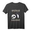 Lustiger Panda Schlafanzug - Bequemes Schlaf T-Shirt für süße Träume, Nickerchen & als Geschenk zu Weihnachten oder Geburtstag
