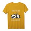 Lustiger Panda Schlafanzug - Bequemes Schlaf T-Shirt für süße Träume, Nickerchen & als Geschenk zu Weihnachten oder Geburtstag