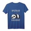 Lustiger Panda Schlafanzug - Bequemes Schlaf T-Shirt für süße Träume, Nickerchen & als Geschenk zu Weihnachten oder Geburtstag