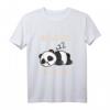 Lustiger Panda Schlafanzug - Bequemes Schlaf T-Shirt für süße Träume, Nickerchen & als Geschenk zu Weihnachten oder Geburtstag