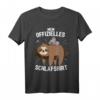 Mein Offizielles Schlafshirt mit Faultier und Koala - Lustiges Kawaii Tier-Design für entspannte Tage & perfekte Geschenkidee