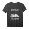 Offizielles Süßes Schlafendes Lama Alpaka Schlafanzug Schlaf T-Shirt – Lustiges Geschenk für Schlafmützen, Langschläfer & Entspannungskünstler