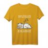 Offizielles Süßes Schlafendes Lama Alpaka Schlafanzug Schlaf T-Shirt – Lustiges Geschenk für Schlafmützen, Langschläfer & Entspannungskünstler