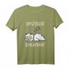 Offizielles Süßes Schlafendes Lama Alpaka Schlafanzug Schlaf T-Shirt – Lustiges Geschenk für Schlafmützen, Langschläfer & Entspannungskünstler