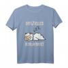 Offizielles Süßes Schlafendes Lama Alpaka Schlafanzug Schlaf T-Shirt – Lustiges Geschenk für Schlafmützen, Langschläfer & Entspannungskünstler