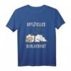 Offizielles Süßes Schlafendes Lama Alpaka Schlafanzug Schlaf T-Shirt – Lustiges Geschenk für Schlafmützen, Langschläfer & Entspannungskünstler
