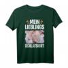 Mein Lieblings Schlafshirt Teacup Schwein Minischwein - Lustiges Geschenk für Nachteulen, Langschläfer & Schlaf-Fans zu Weihnachten, Vatertag & Geburtstag