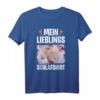 Mein Lieblings Schlafshirt Teacup Schwein Minischwein - Lustiges Geschenk für Nachteulen, Langschläfer & Schlaf-Fans zu Weihnachten, Vatertag & Geburtstag