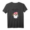 Lustiges Schlaf T-Shirt mit Donut Design – Perfekt für Langschläfer, Süßigkeitenfans & als Geschenk zu Weihnachten oder Geburtstag