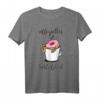 Lustiges Schlaf T-Shirt mit Donut Design – Perfekt für Langschläfer, Süßigkeitenfans & als Geschenk zu Weihnachten oder Geburtstag