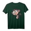 Affe Äffchen Liebhaber Kuschel Schlaf T-Shirt - Lustiges Tiergeschenk für Tierliebhaber und Affenfans