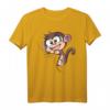 Affe Äffchen Liebhaber Kuschel Schlaf T-Shirt - Lustiges Tiergeschenk für Tierliebhaber und Affenfans