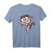Affe Äffchen Liebhaber Kuschel Schlaf T-Shirt - Lustiges Tiergeschenk für Tierliebhaber und Affenfans