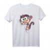 Affe Äffchen Liebhaber Kuschel Schlaf T-Shirt - Lustiges Tiergeschenk für Tierliebhaber und Affenfans