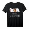 Lustiges Erdmännchen Schlafshirt – Bequemes Schlaf- und Bettmotiv für Morgenmuffel, Power Nappers & Tierliebhaber