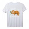 Offizielles Schlafshirt Faultier Schlafanzug - Lustiges Faultier Design für Kinder, Männer & Frauen, Perfekt für Frühaufsteher & Faultierliebhaber
