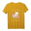 Süßer Kawaii Katzen Schlafanzug mit Blumen und Spruch - Gemütliche Homewear für Katzenliebhaber, Mütter, Damen & Kinder