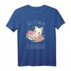 Süßer Kawaii Katzen Schlafanzug mit Blumen und Spruch - Gemütliche Homewear für Katzenliebhaber, Mütter, Damen & Kinder