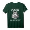 Positiv auf müde getestet - Lustiges Katzen Schlaf T-Shirt für Katzenliebhaber, Katzenmamas & Cat Lovers zu Weihnachten