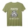 Positiv auf müde getestet - Lustiges Katzen Schlaf T-Shirt für Katzenliebhaber, Katzenmamas & Cat Lovers zu Weihnachten