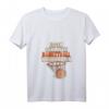 Damen Basketball T-Shirt mit V-Ausschnitt - Essen Schlafen Wiederholen, Perfekt für Basketballfans & Sportbegeisterte Damen