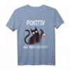 Positiv Auf Müde Getestet Fun Mieze Katze Kitten Schlaf T-Shirt – Lustiges Katzen Design, Perfekt als Geschenk für Katzenliebhaber & Katzenmamas
