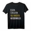 Voltigieren Geschenk T-Shirt - Lustiges Design mit Spruch für Reitsportfans, Männer, Frauen & Kinder
