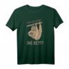 Faultiere - Kann ich wieder ins Bett? Lustiges Schlafshirt mit Tiermotiv - Humorvolles Geschenk für Geburtstage und zum Lachen