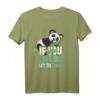 Lustiges Schlaf T-Shirt für Langschläfer und Morgenmuffel mit Pandabär - Witziges Geschenk für Männer, Frauen & Kinder