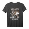 Faultier Schlaf T-Shirt - Lustiges Negativ auf Elan getestet Schlafshirt als Nachthemd, Pyjama oder Schlafanzug