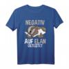 Faultier Schlaf T-Shirt - Lustiges Negativ auf Elan getestet Schlafshirt als Nachthemd, Pyjama oder Schlafanzug